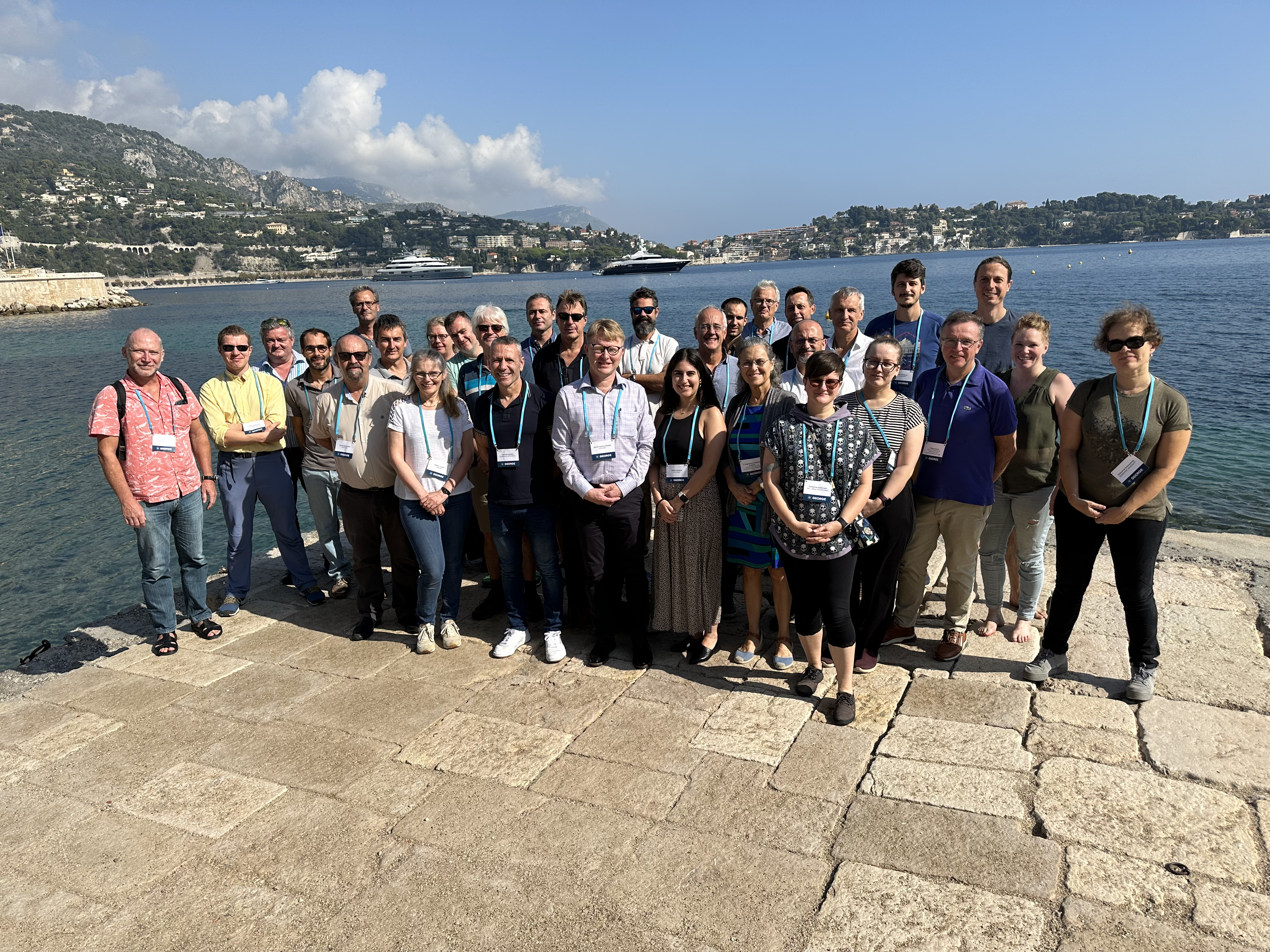 The first GEORGE annual meeting held in Villefranche-sur-Mer